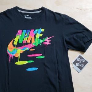 Unique paint drip Nike shirt
